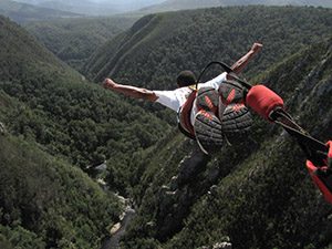 garden route tours bungee jumping