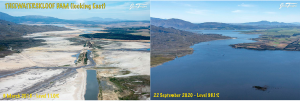 Theewaterskloof Dam Comparison Photo