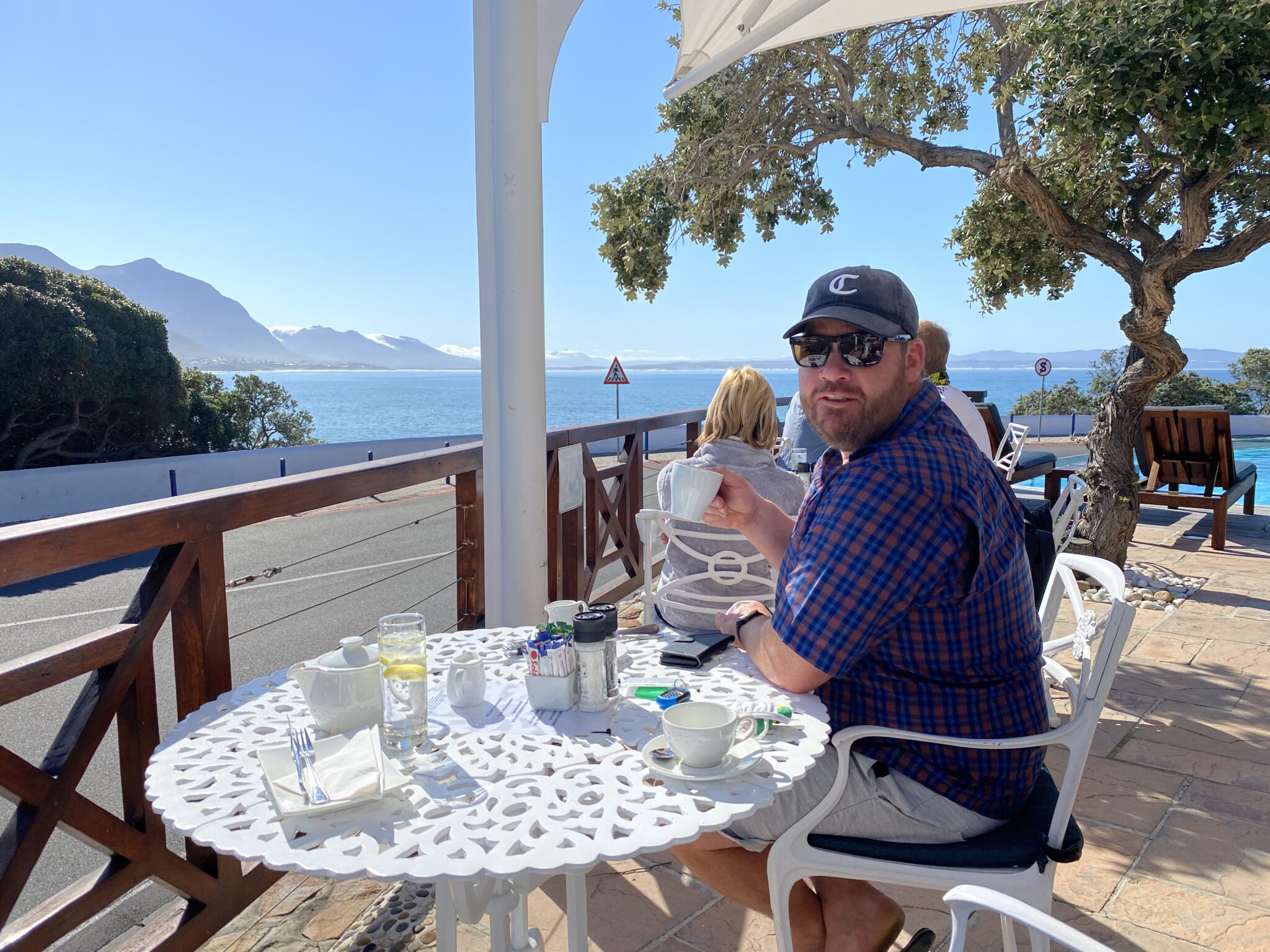 Coffee with a view – Hermanus