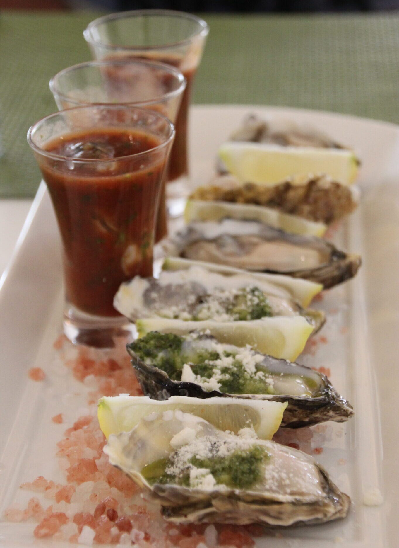 oyster tasting