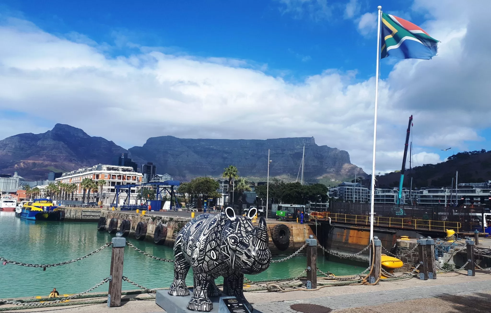 Table Mountain from V&A Waterfront